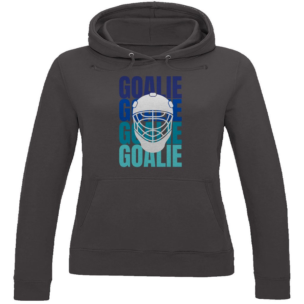 Ladies Hoodie GOALIE MASKE