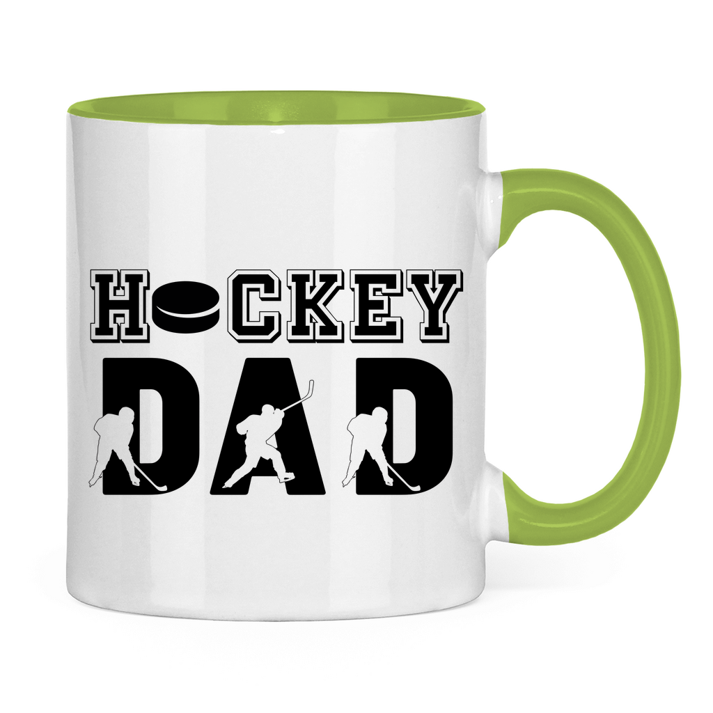 Tasse zweifarbig HOCKEYDAD SPIELER