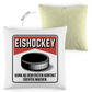 Kopfkissen zweifarbig  EISHOCKEY ZIGARETTENSCHACHTEL