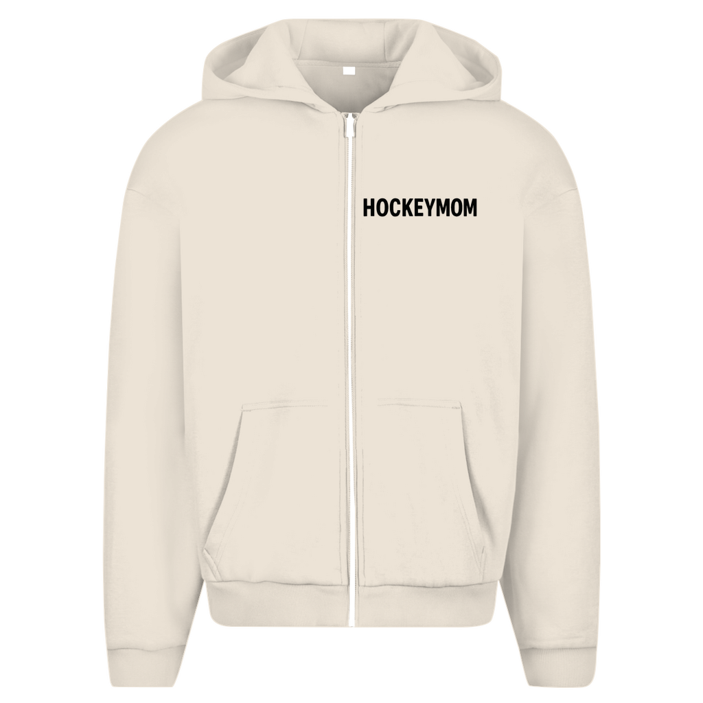 Oversize Zipper HOCKEYMOM BRAIN (front&back)