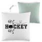 Kopfkissen zweifarbig HOCKEY MOM HEART
