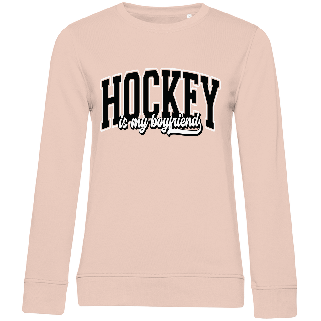 Ladies Sweatshirt HOCKEY IS MY BOYFRIEND