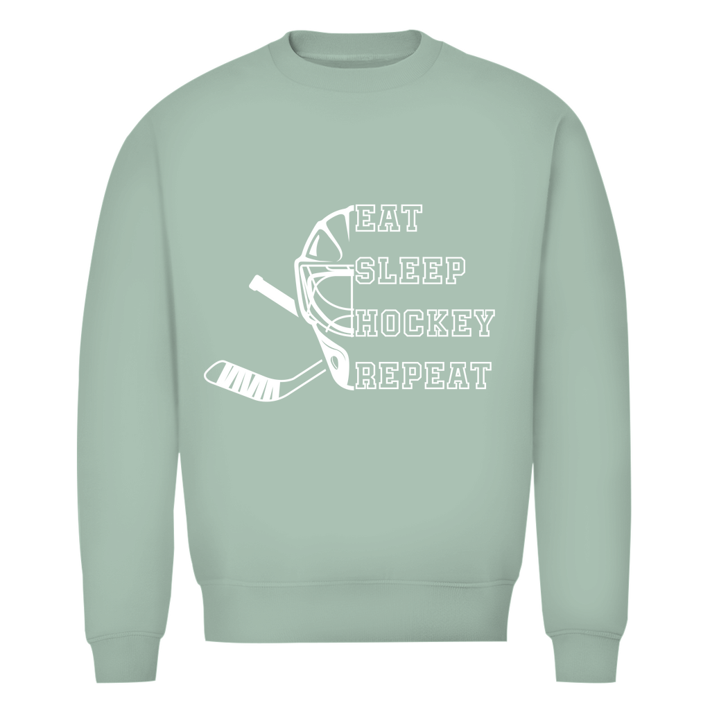 Unisex Sweatshirt EAT, SLEEP GOALIE