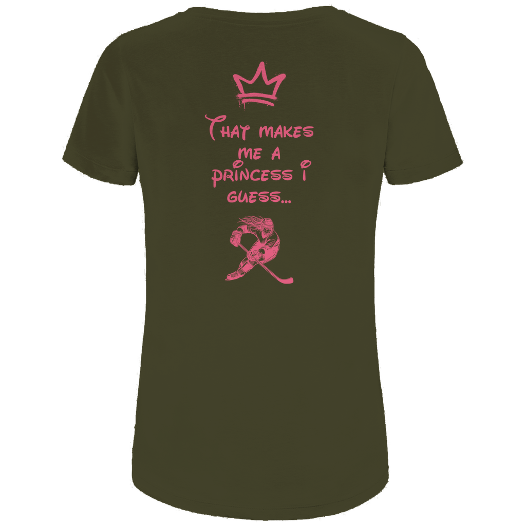 Ladies T-Shirt PRINCESS (front&back)