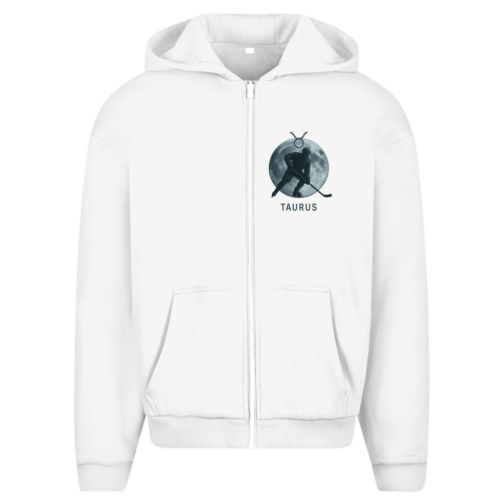 Oversize Zipper STERNZEICHEN TAURUS / STIER (front&back)