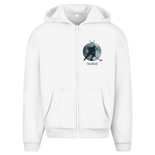 Oversize Zipper STERNZEICHEN TAURUS / STIER (front&back)