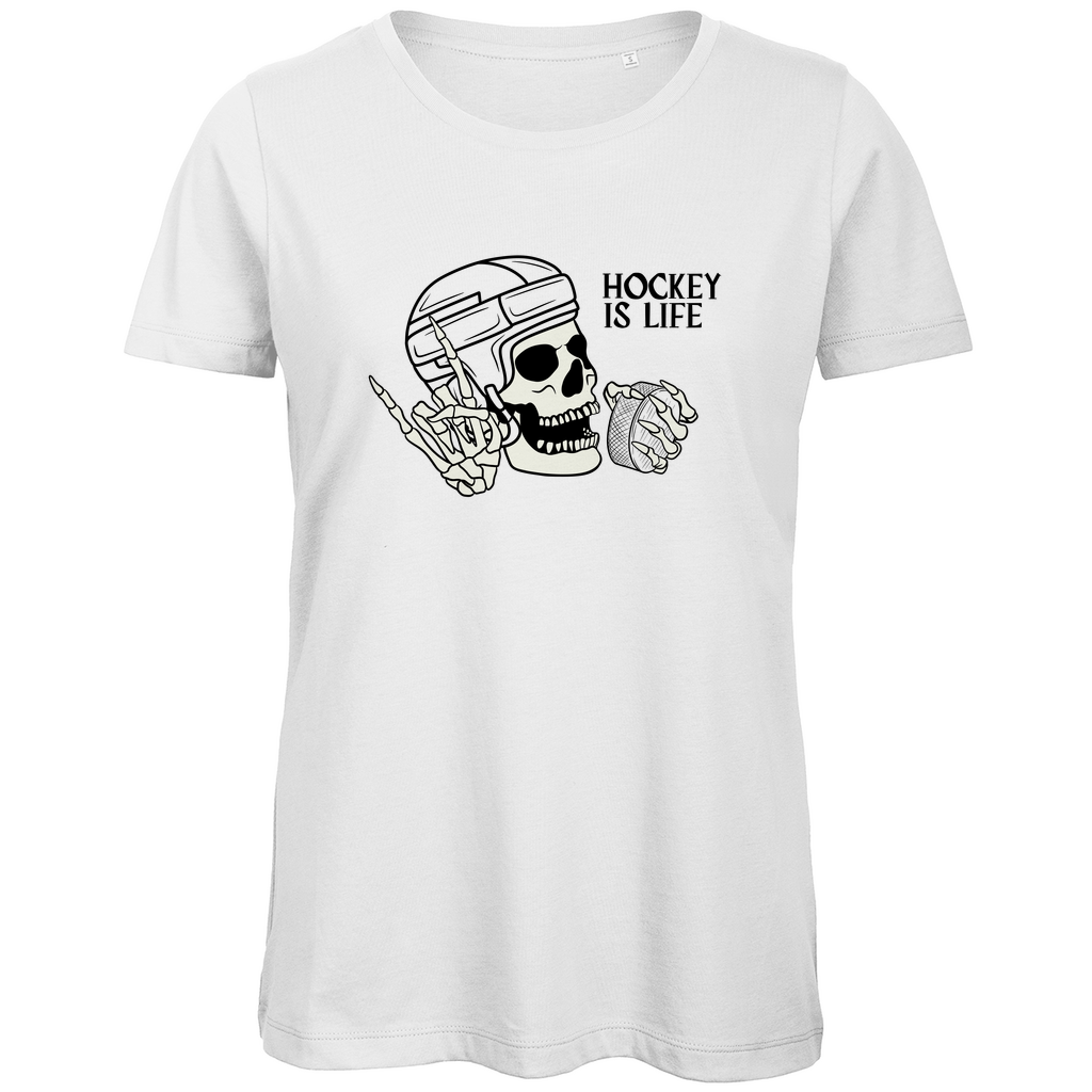 Ladies T-Shirt HOCKEY IS LIFE