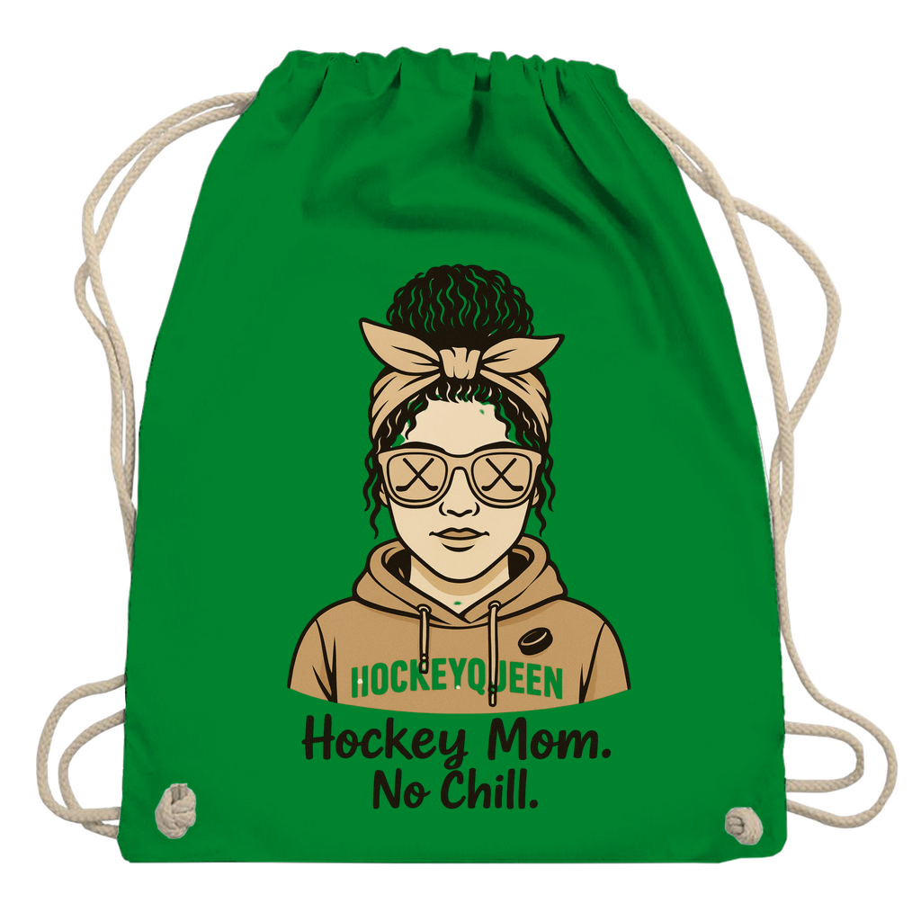 Turnbeutel HOCKEY MOM - NO CHILL