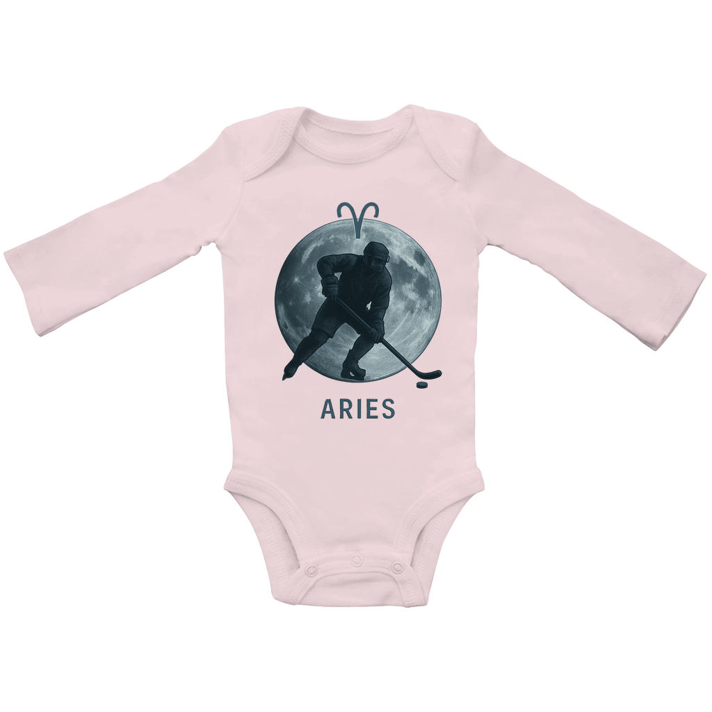 Babybody Langarm STERNZEICHEN ARIES / WIDDER