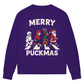 Ladies Sweatshirt MERRY PUCKMAS WALK