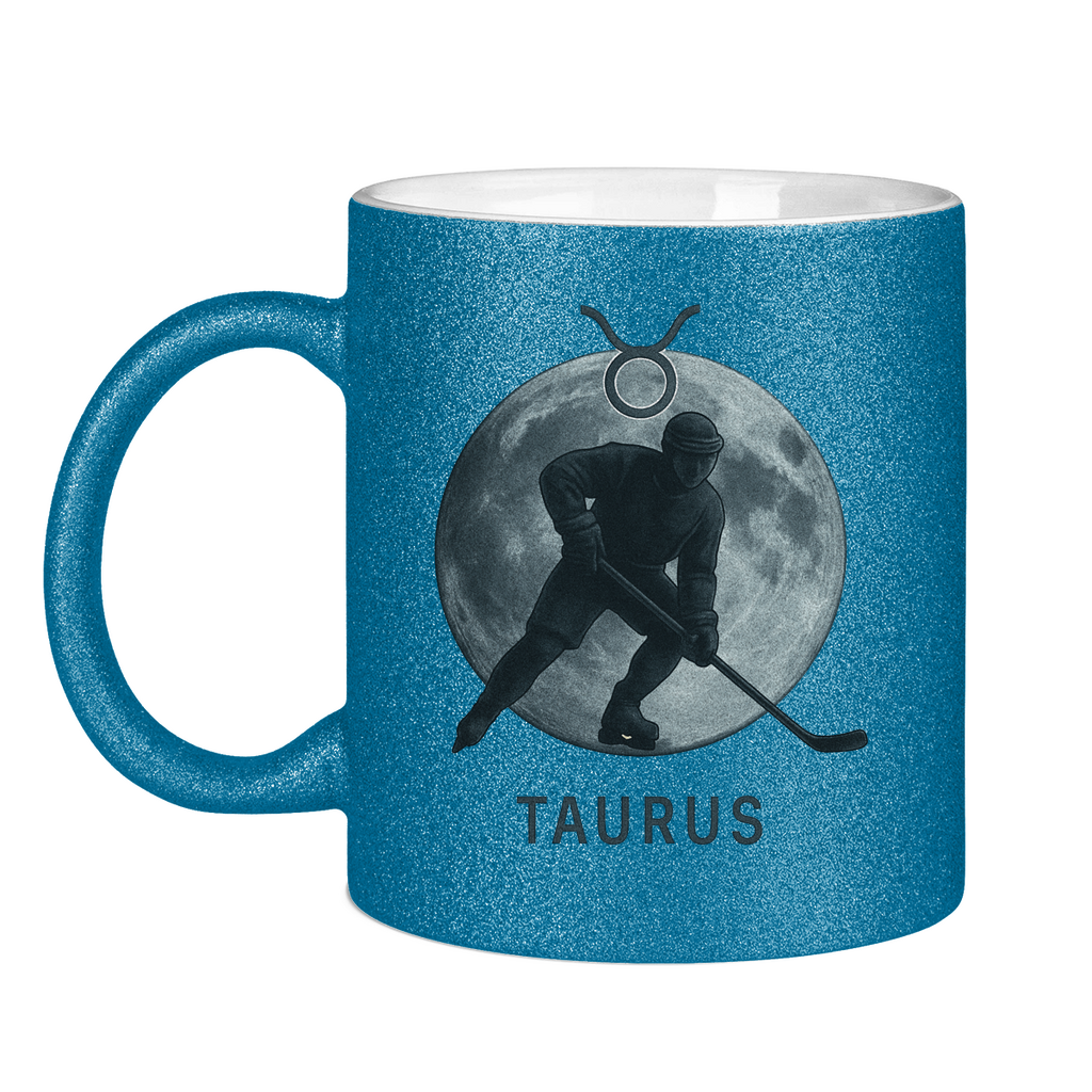 Glitzertasse STERNZEICHEN TAURUS / STIER