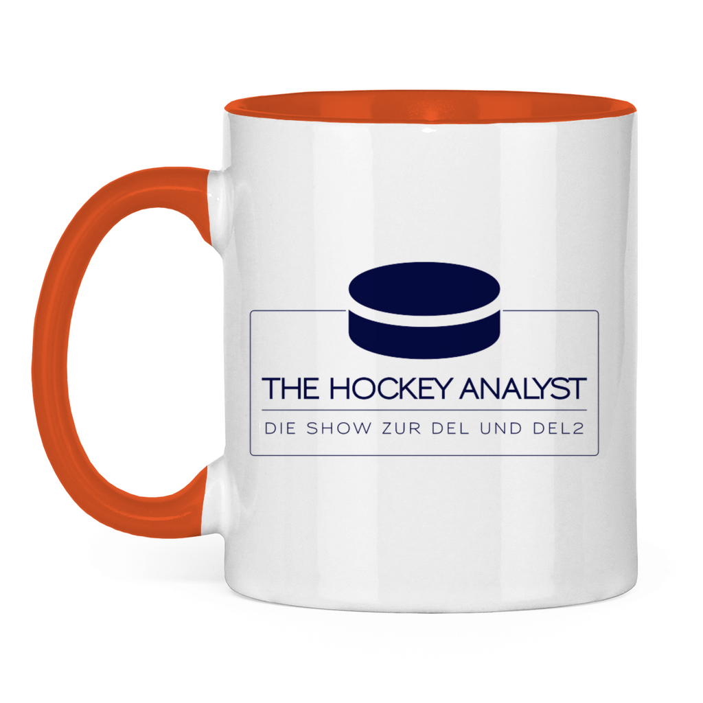 Tasse zweifarbig HOCKEY  ANALYST