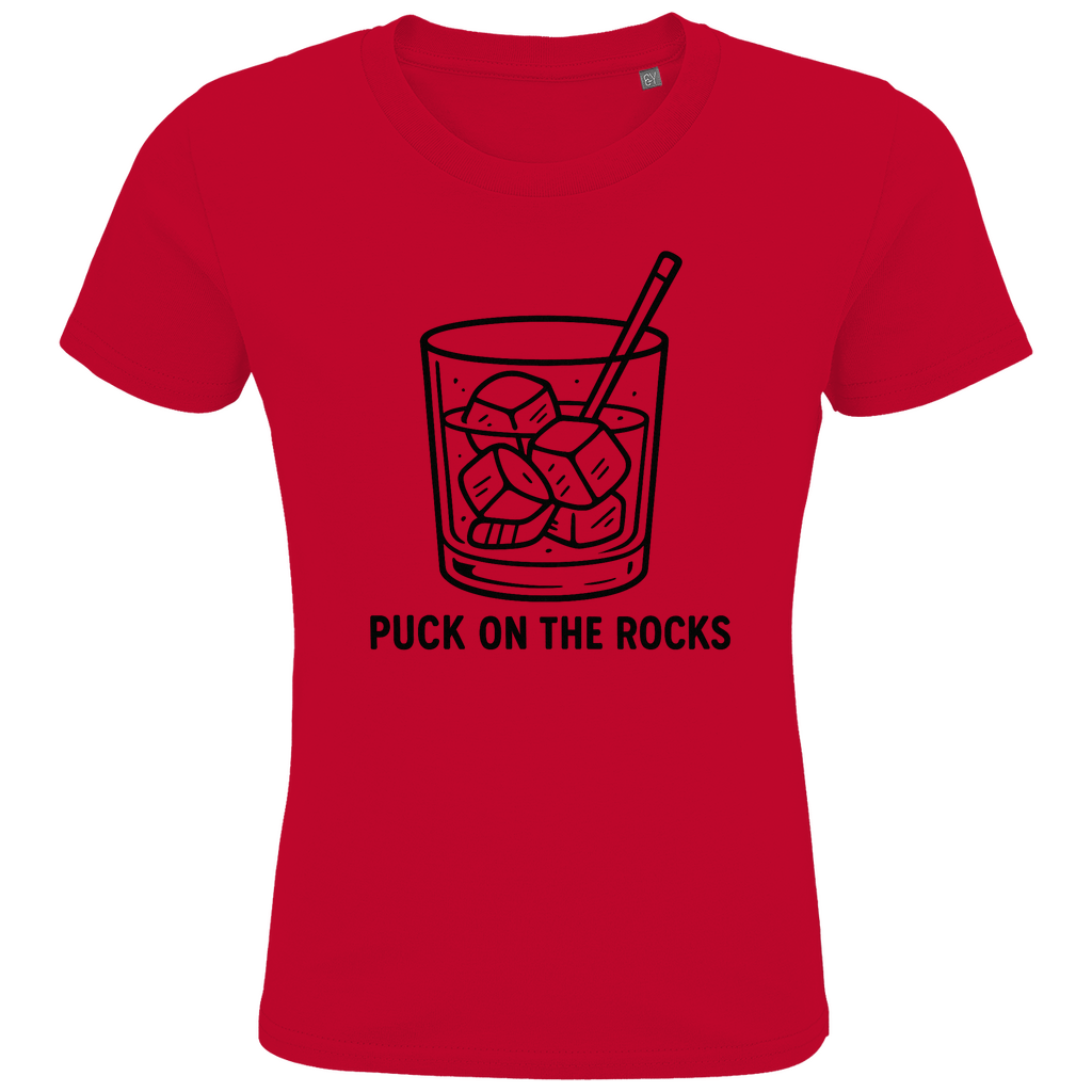 Kids T-Shirt PUCK ON THE ROCKS