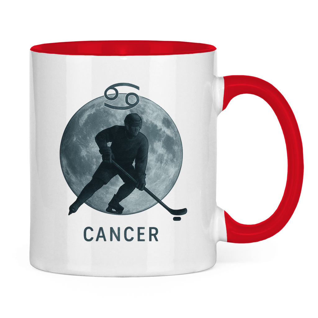 Tasse zweifarbig STERNZEICHEN CANCER / KREBS