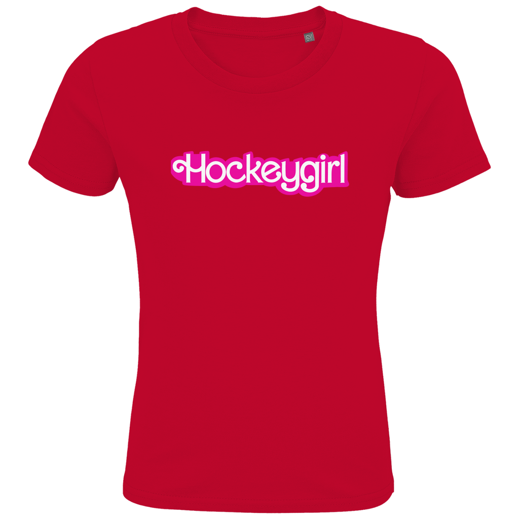 Kids T-Shirt HOCKEYGIRL (front&back)