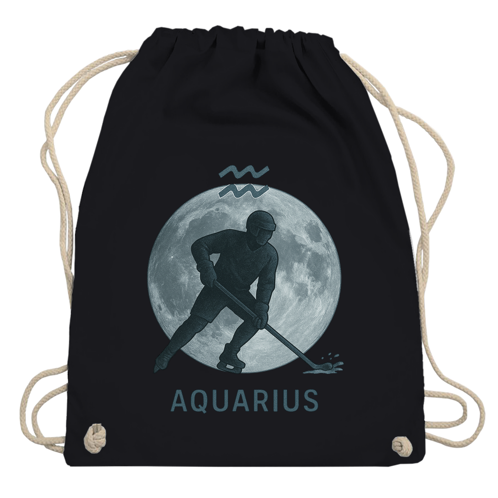 Turnbeutel STERNZEICHEN AQUARIUS / WASSERMANN