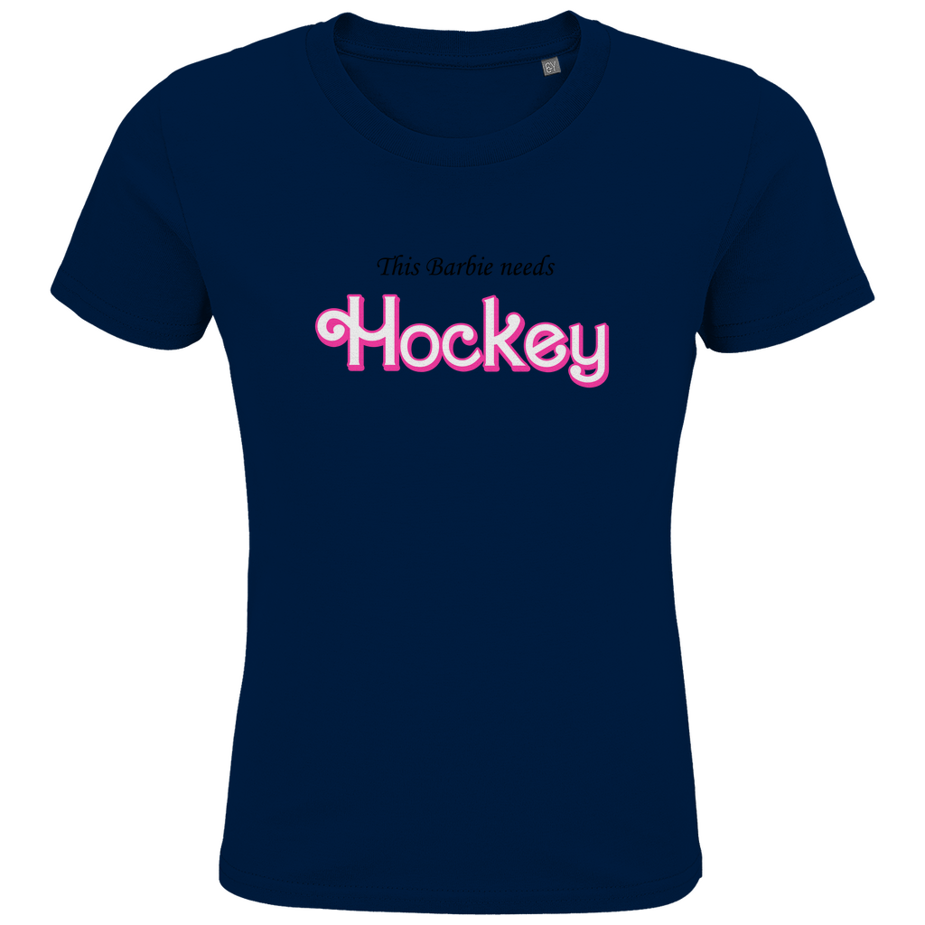 Kids T-Shirt BARBIE NEEDS HOCKEY