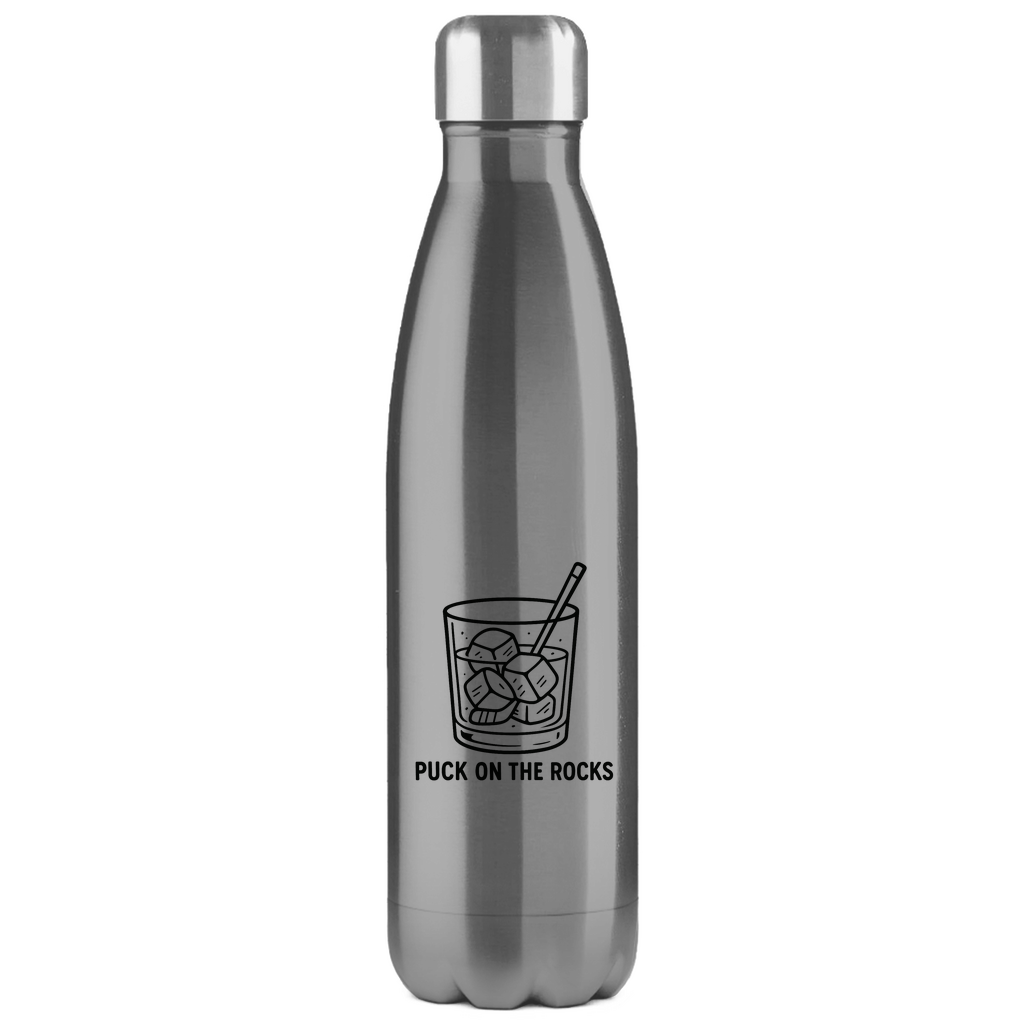 Edelstahl-Thermoflasche PUCK ON THE ROCKS
