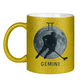 Glitzertasse STERNZEICHEN GEMINI / ZWILLING