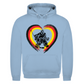 Unisex Hoodie HEART GERMANY GOALIE