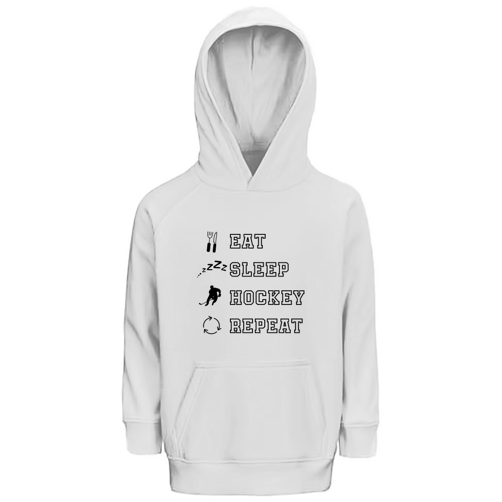 Kids Hoodie EAT, SLEEP REPEAT