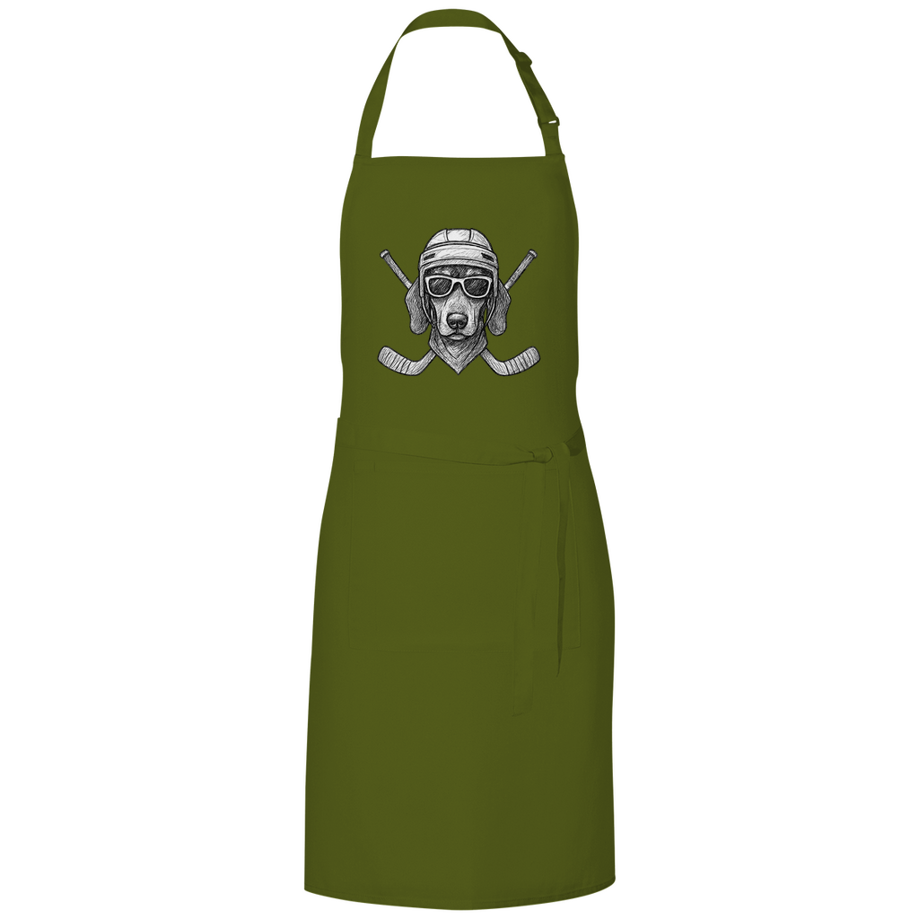 Grillschürze Unisex Hoodie COOL HOCKEYDOG