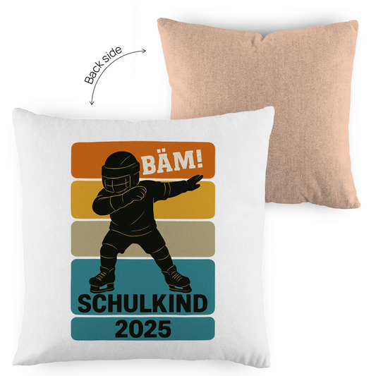 Kopfkissen zweifarbig SCHULKIND 2025