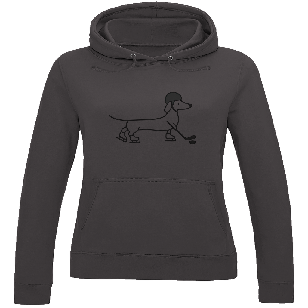 Ladies Hoodie HOCKEY DACKEL