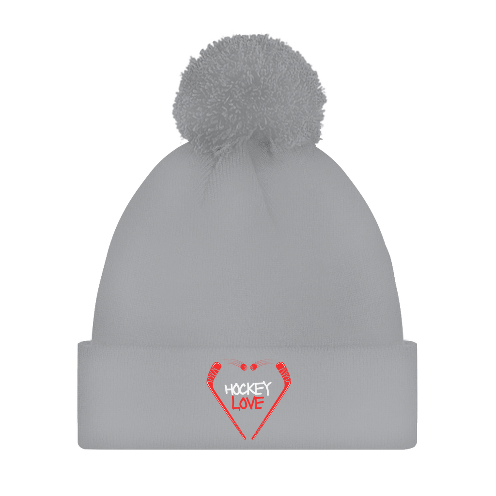 Bommelmütze HOCKEYLOVE STICKHEART