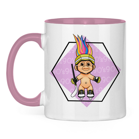 Tasse zweifarbig HOCKEYTROLL