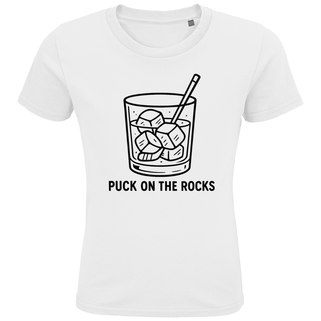 Kids T-Shirt PUCK ON THE ROCKS