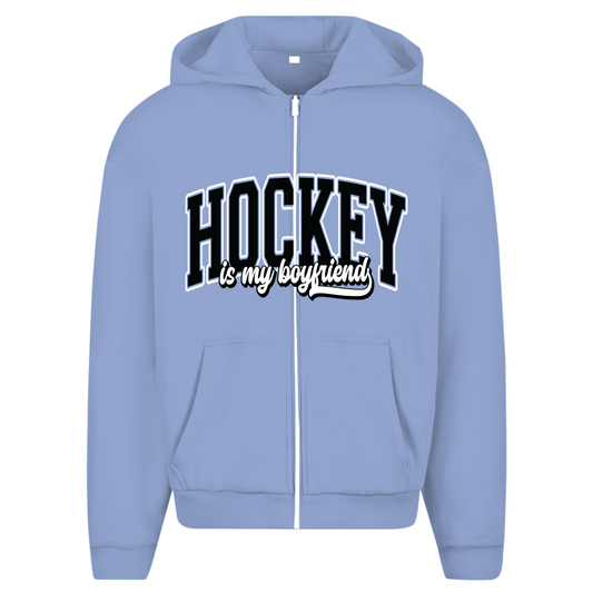 Oversize Zipper HOCKEY IS MY BOYFRIEND