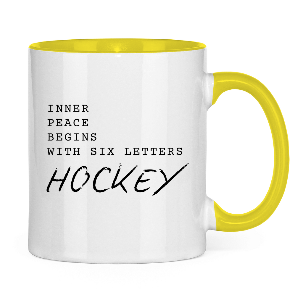 Tasse zweifarbig INNER PEACE