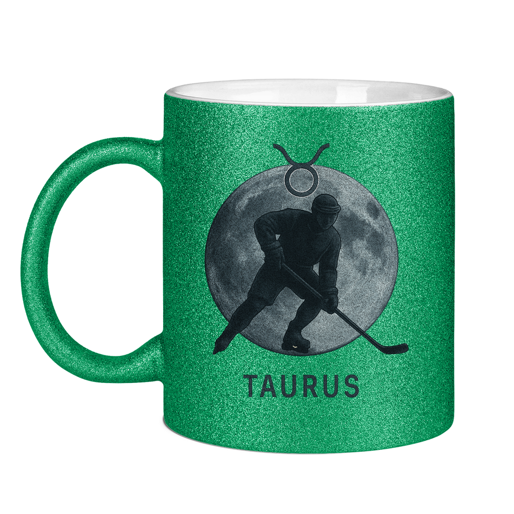 Glitzertasse STERNZEICHEN TAURUS / STIER