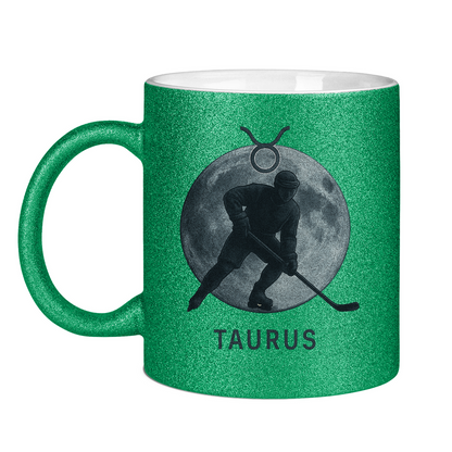 Glitzertasse STERNZEICHEN TAURUS / STIER