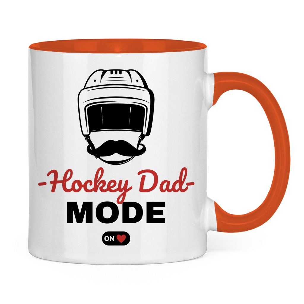 Tasse zweifarbig HOCKEYDAD MODE