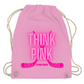 Turnbeutel PINKTOBER THINK PINK
