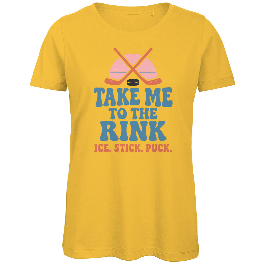 Ladies T-Shirt TAKE ME TO THE RINK