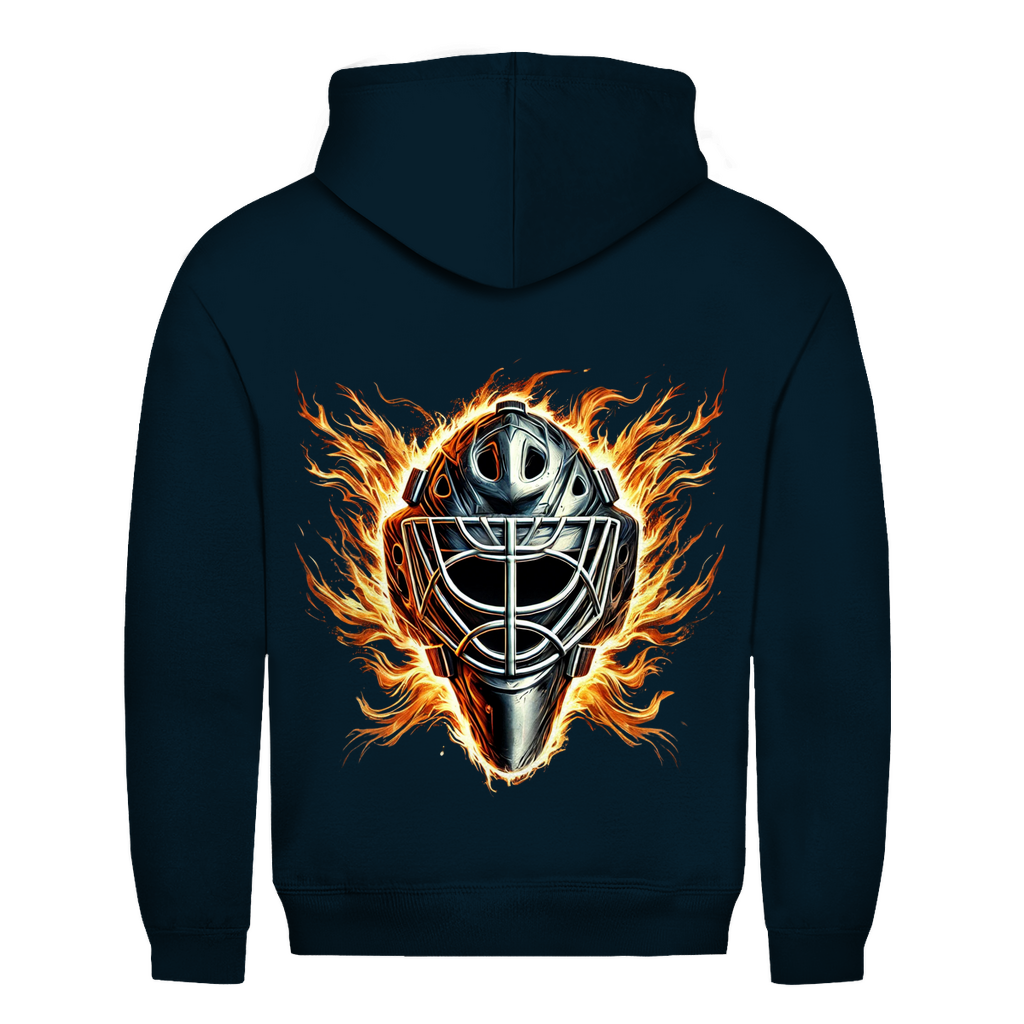 Unisex Hoodie BURNING MASK (front&back)