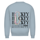 Unisex Sweatshirt   HOCKEY MODERN (back)