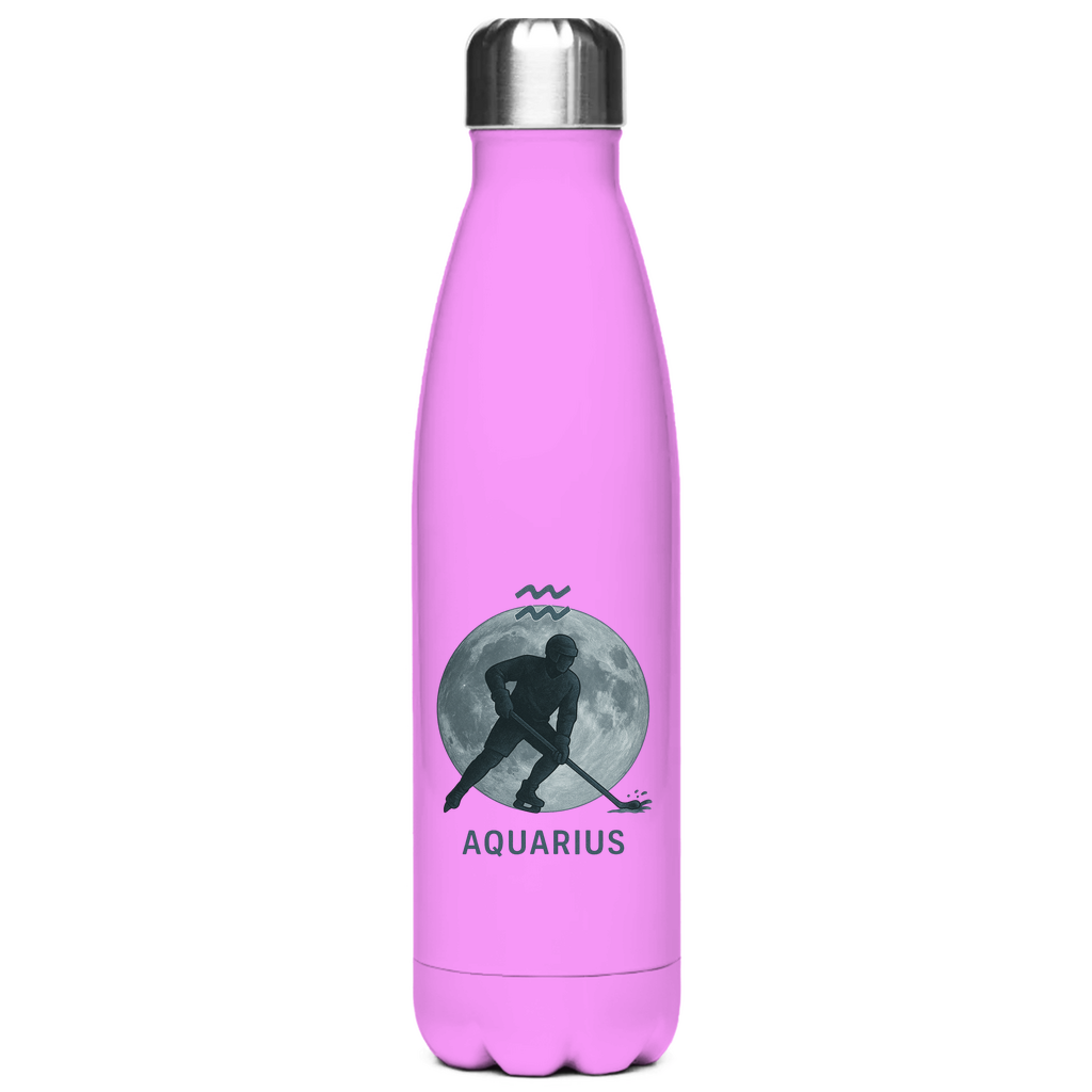 Edelstahl-Thermoflasche STERNZEICHEN AQUARIUS / WASSERMANN