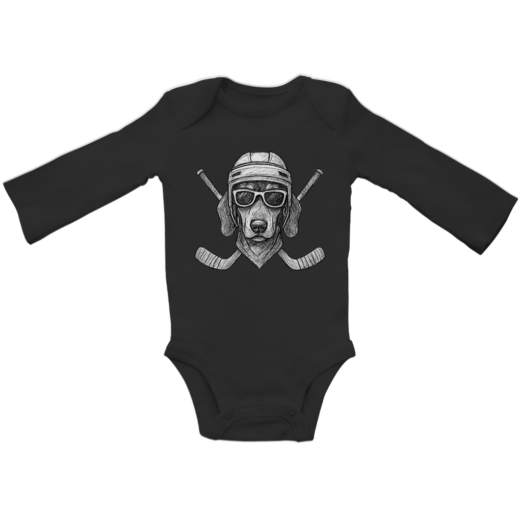Babybody Langarm COOL HOCKEYDOG