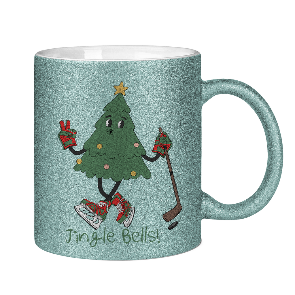 Glitzertasse JINGLE BELLS