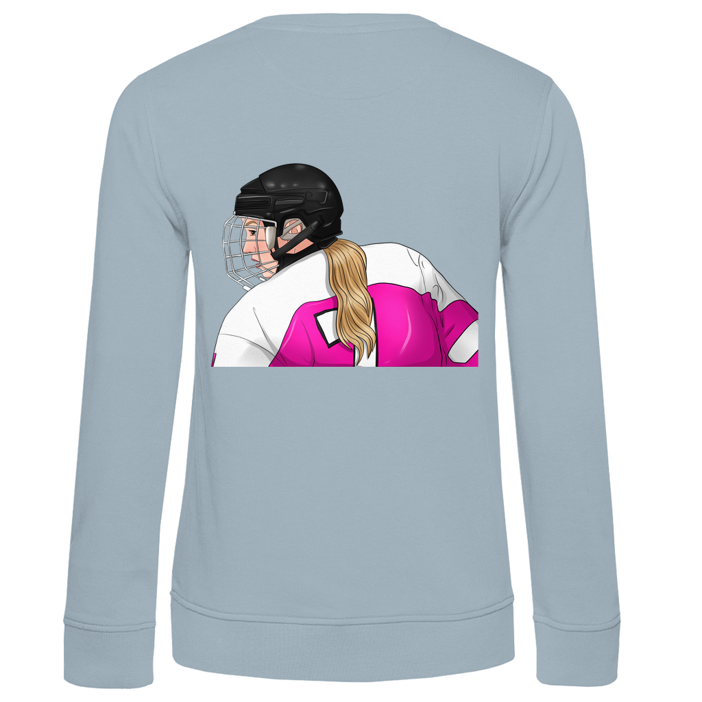 Ladies Sweatshirt HOCKEYGIRL (front&back)