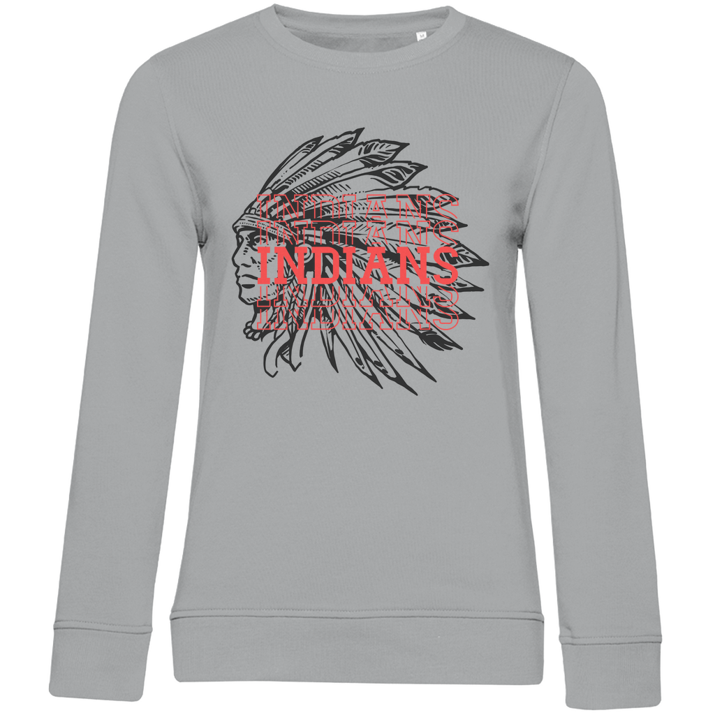 Ladies Sweatshirt INDIANS HEAD