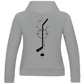 Ladies Hoodie HOCKEYSTICK MODERN (back)