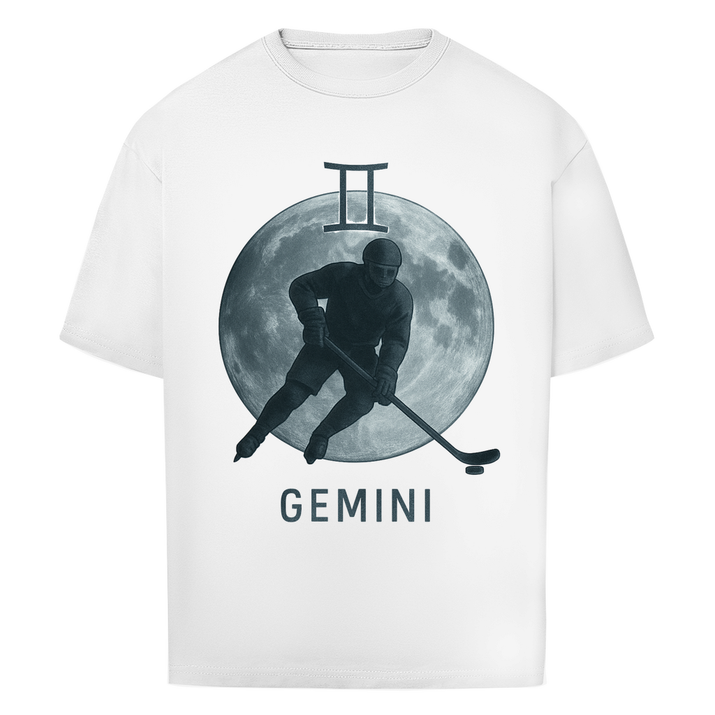 Oversize T-Shirt STERNZEICHEN GEMINI / ZWILLING