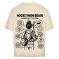 Oversize T-Shirt HOCKEYMOM BRAIN (front&back)