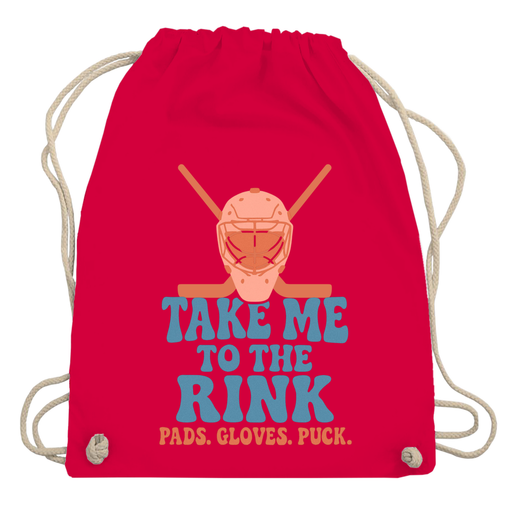 Turnbeutel TAKE ME TO THE RINK GOALIE