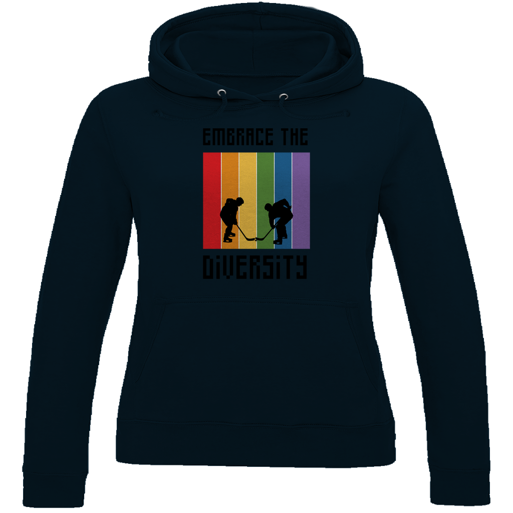 Ladies Hoodie EMBRACE THE DIVERSITY